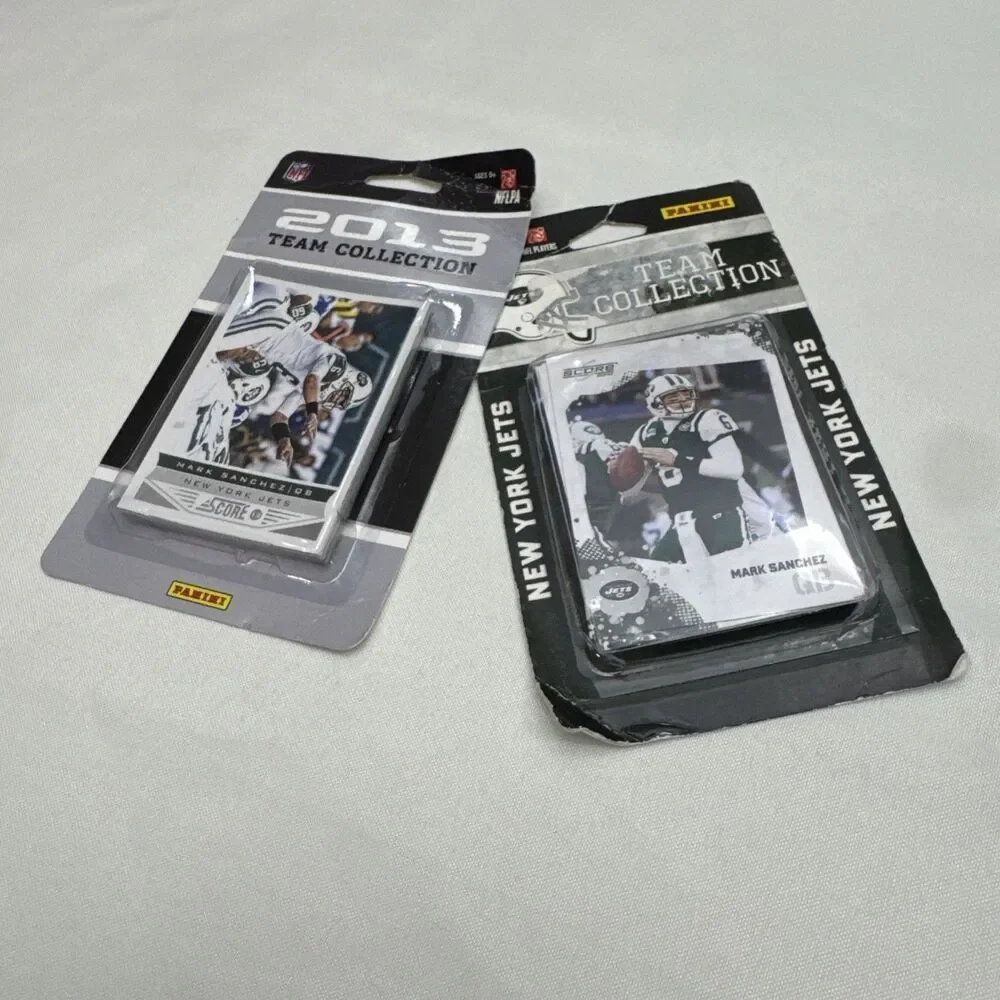 2013 Panini New York Jets NFL Team Set Sealed Football Card 2 Packs Mark Sanchez
